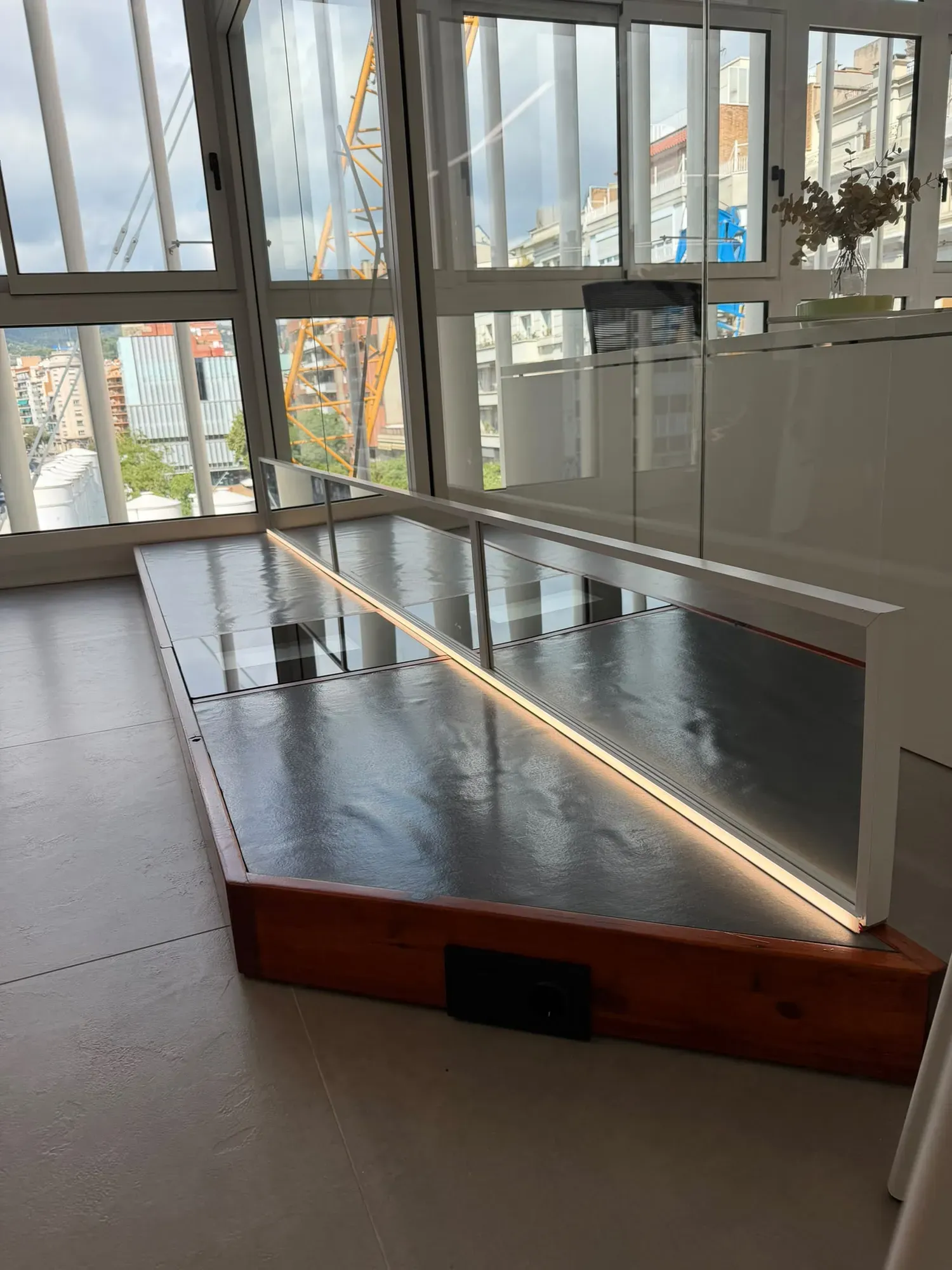 Pasarela para el estudio biomecánico de la marcha